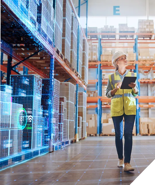 Revisora de procesos industriales por IA en almacén